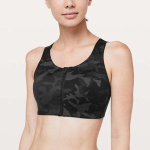 lululemon athletica Black Camo Sports Bra